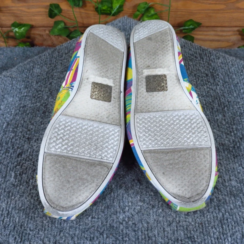 TOMS Alpargata Women Slip On Shoes Size 9 Everyday Geometric Abstract Multi